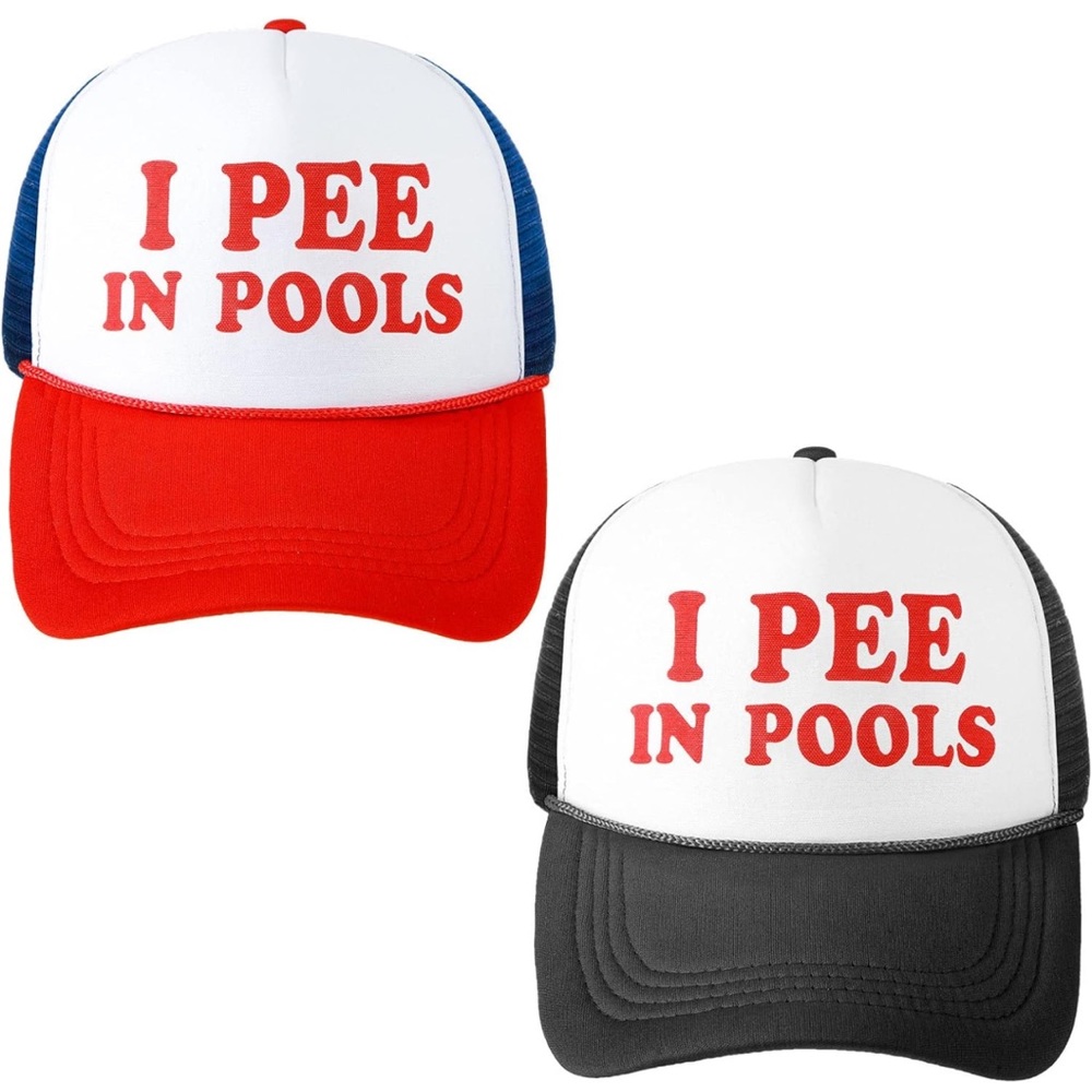 I Pee in Pools Trucker Hat